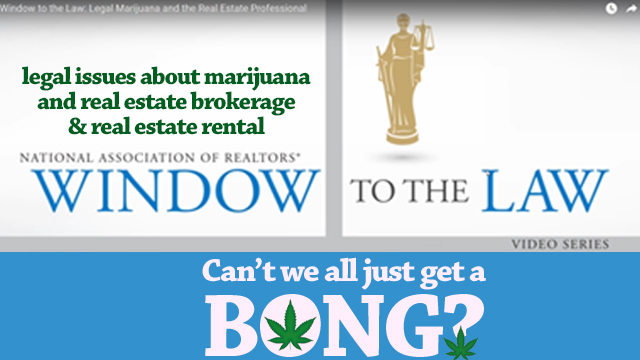 Legal Marijuana and Real Estate